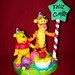Adorno en porcelana fria -POOH Y TIGER