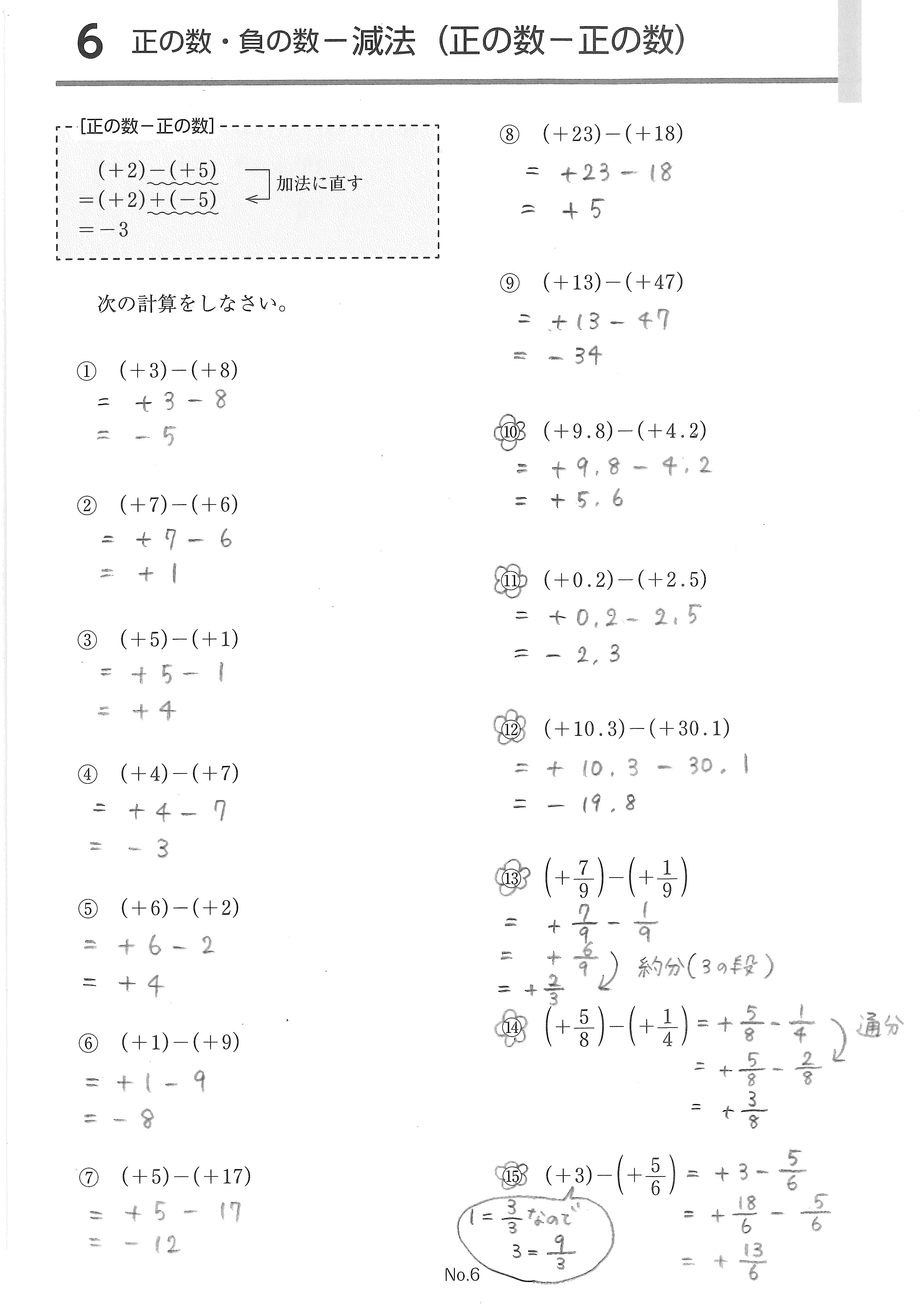 1学年の５月の宿題 課題一覧はこちら 数学 動画を見て このやり方でレッスンを解きましょう １回目 加法 同符号の和 レッスン１ ４に対応しています Www Youtube Com Watch V Rukpkc9dlpw 加法 異符号の和 レッスン２ ３