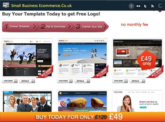 Create Readymade Website