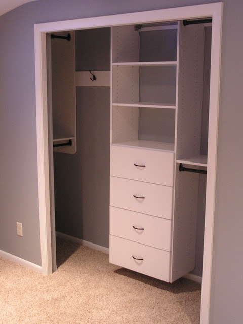 Guest Room Reach-in Closet - Traditional - Closet - other ...
