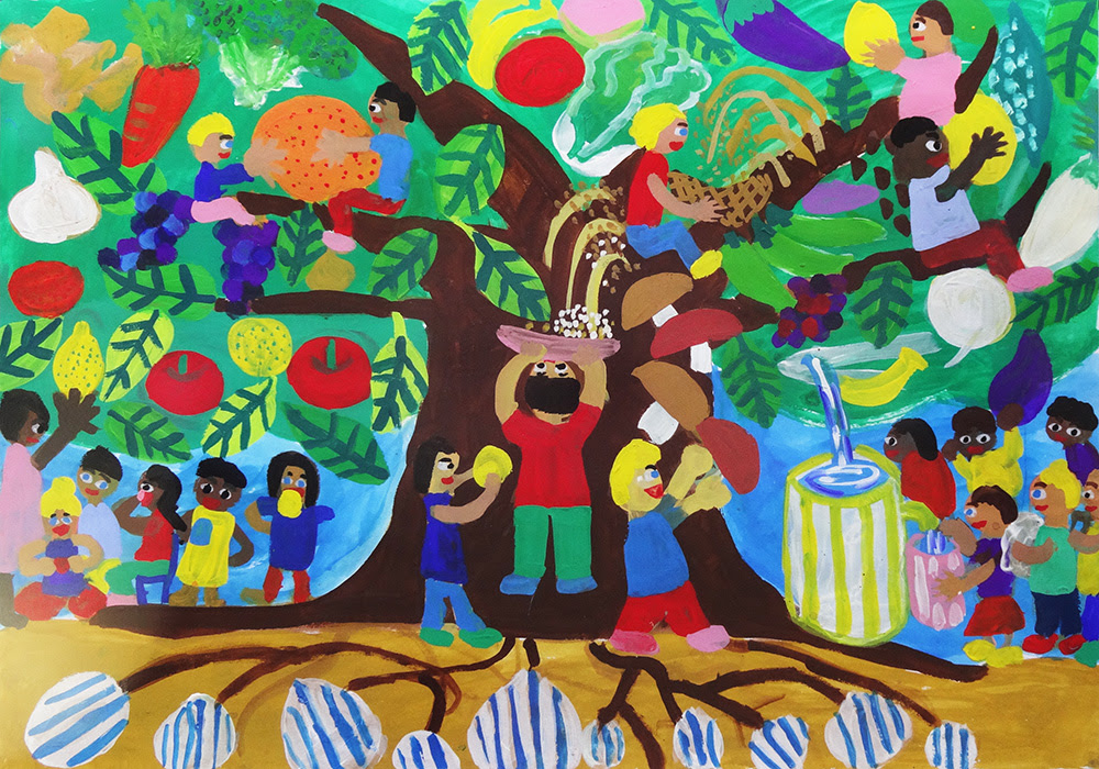 第回 夢絵コンテスト16 受賞作品 かながわ夢絵コンテスト 神奈川県最大級の小学生絵画コンクール