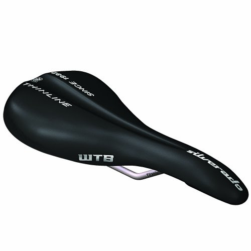 WTB Silverado SLT Bicycle Saddle (Titanium Rails, Black)