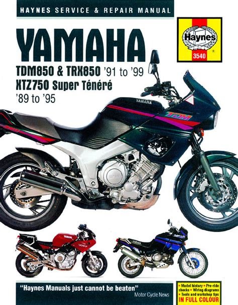 PDF Yamaha Tdm850 Full Service Repair Manual 1991 1999