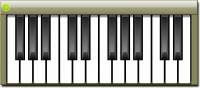 Virtual Piano Windows Gadget screenshot