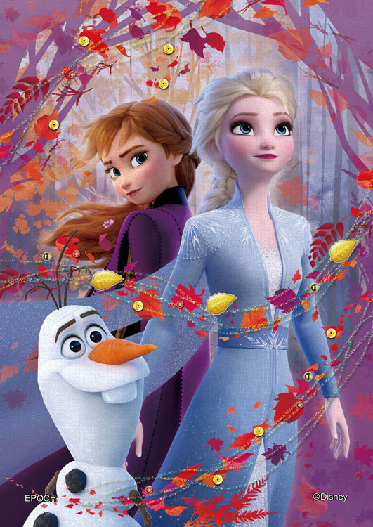 Epo 72 022 ディズニー Elsa Anna エルサ アナ Autumn Red アナと雪の女王 108ピース Cp Pd エポック社 の商品詳細ページです 日本最大級のジグソーパズル通販専門店 ジグソークラブ