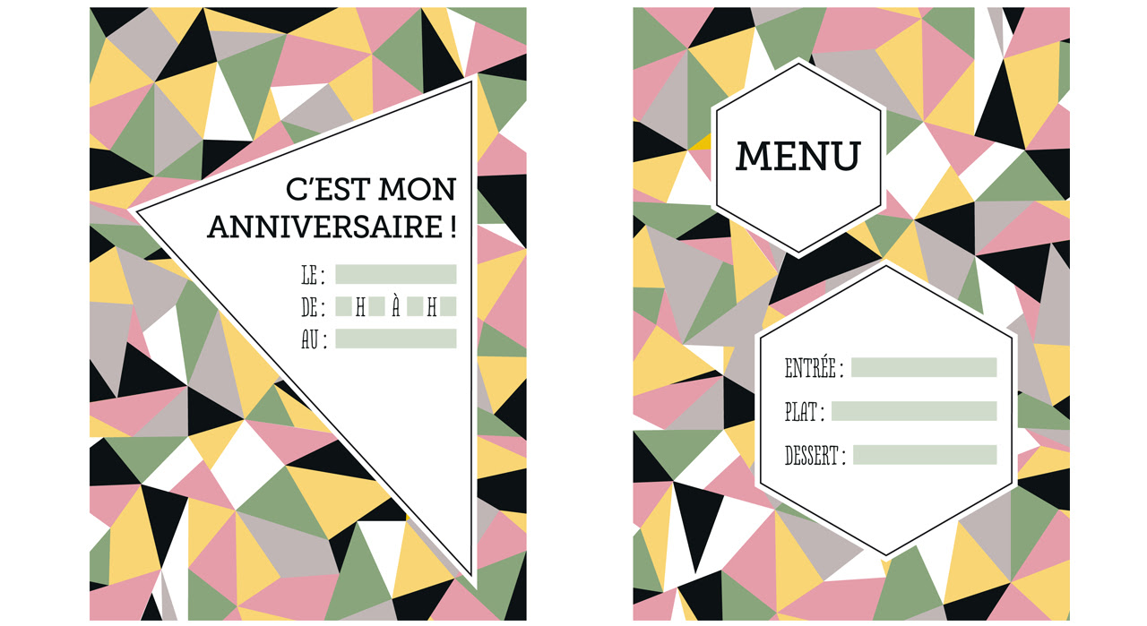Carte D Invitation A Faire Soi Meme Femme Actuelle