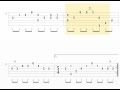 [TAB] Tây vương nữ quốc Guitar Solo - Tình nhi nữ