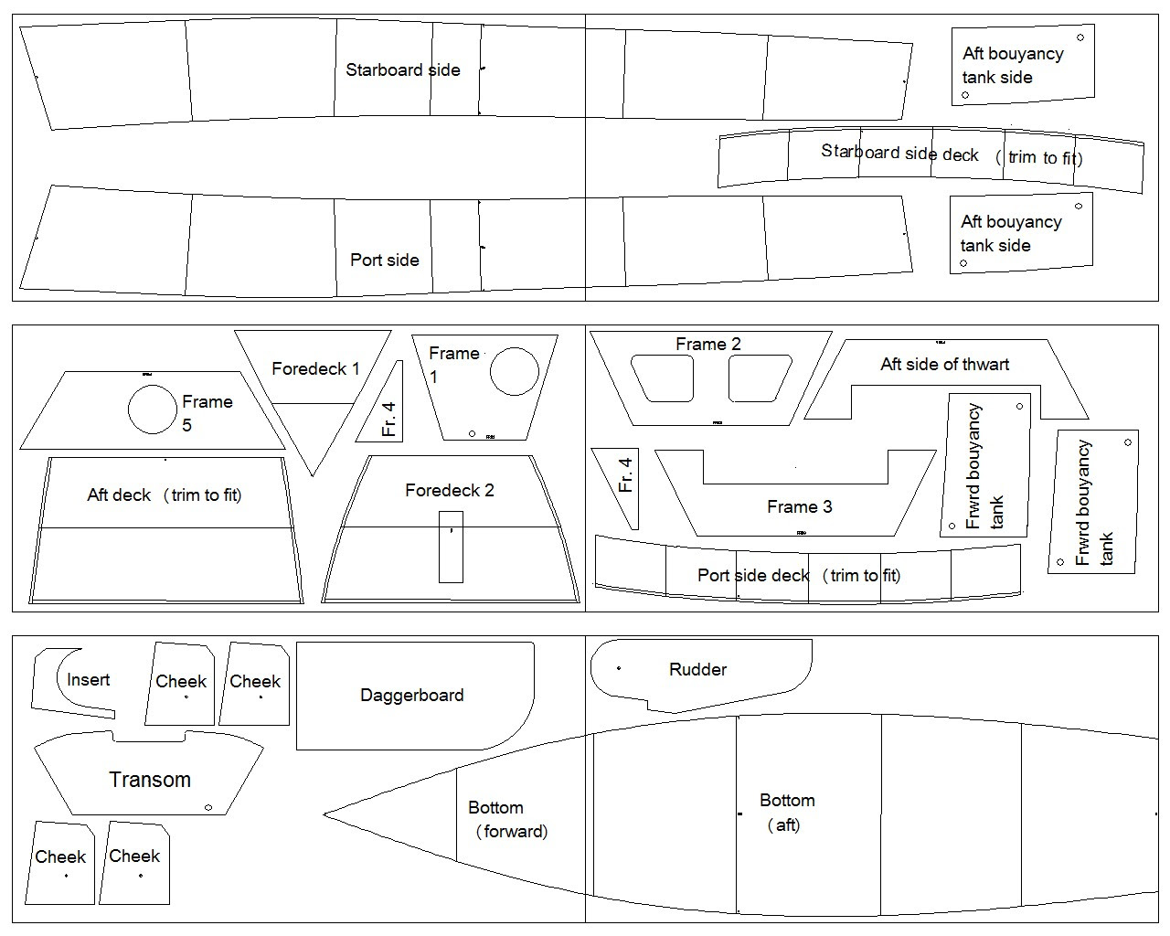 Ella Skiff Free Boat Plans Plywood Boat Rowing Boat Gavin Atkin