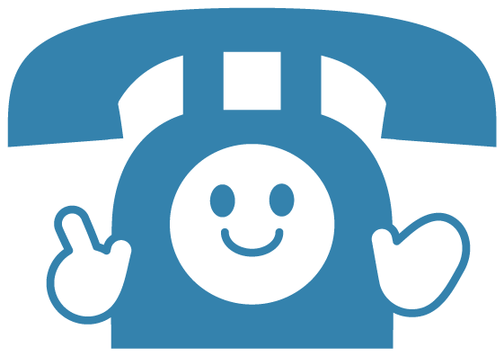 かわいい電話イラスト 黒電話 オフィスプッシュホン 可愛い無料イラスト素材集