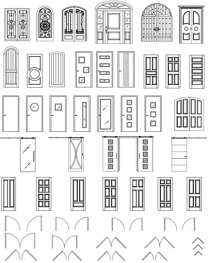 CAD Door Symbol 686 x 861 · 164 kB · jpeg