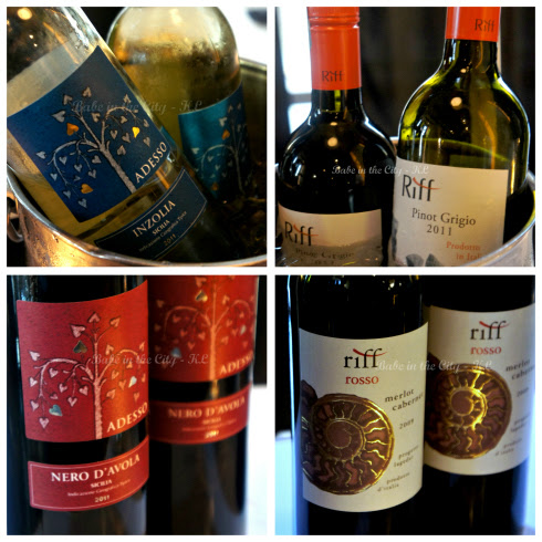 Wine collage