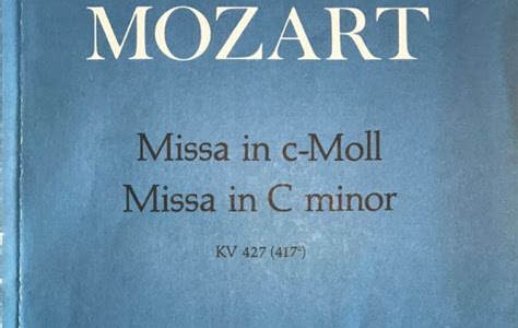 Reading Pdf Missa c-moll KV 427: Klavierauszug, Urtextausgabe für Soli, Chor, Orchester Free EBook,PDF and Free Download PDF