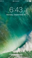 You need to press for unlock - Apple iPhone 7 review