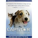 Capstar For Dogs And Cats 2 To 25 lbs