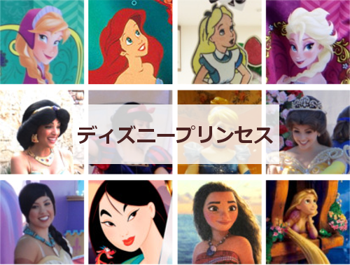 ディズニープリンセス キャラクター一覧 全12種類 ディズニー裏話 雑学 トリビアが2 000話以上 ディズニーブログ じゃみログ