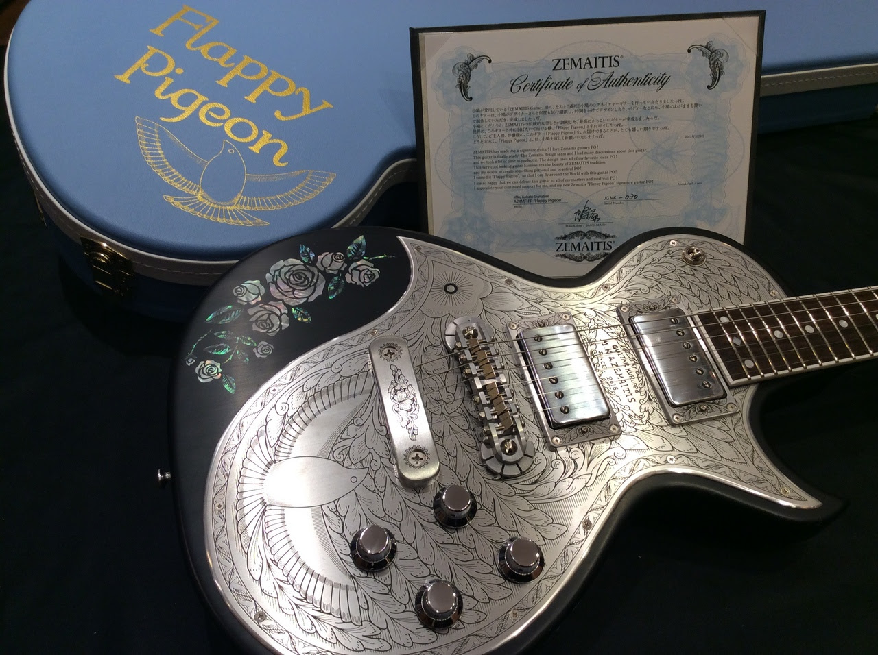 Zemaitis 4mf Fp Flappy Pigeon Miku Kobato Signature Band Maid 小鳩ミク シグネチュアモデル発売 新品 送料無料 楽器検索デジマート