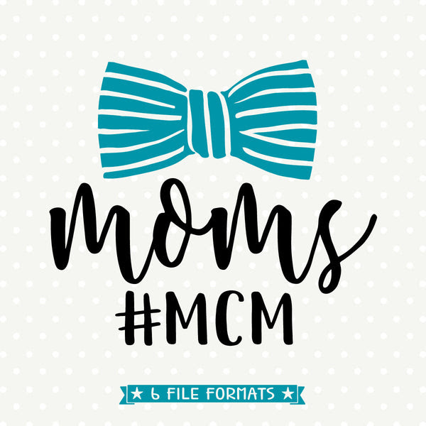 Download Moms Mcm Svg Bow Tie Svg File Boys Shirt Iron On File Queen Svg Bee