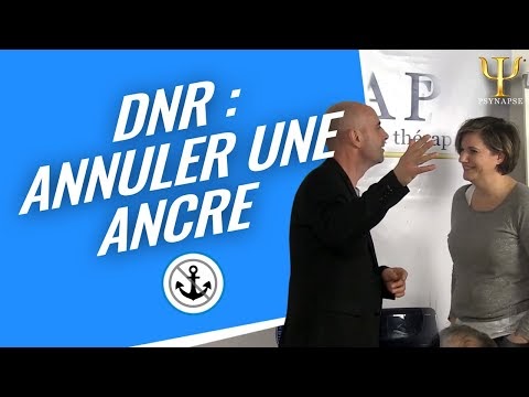 DNR : annuler un ancrage - Formation DNR
