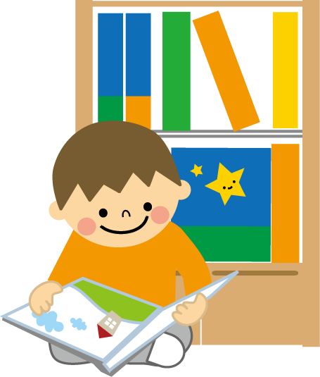 読書のイラスト 無料イラスト フリー素材