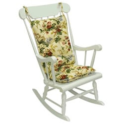 Jewel Floral Standard Rocking Chair Cushion | Overstock.com ...