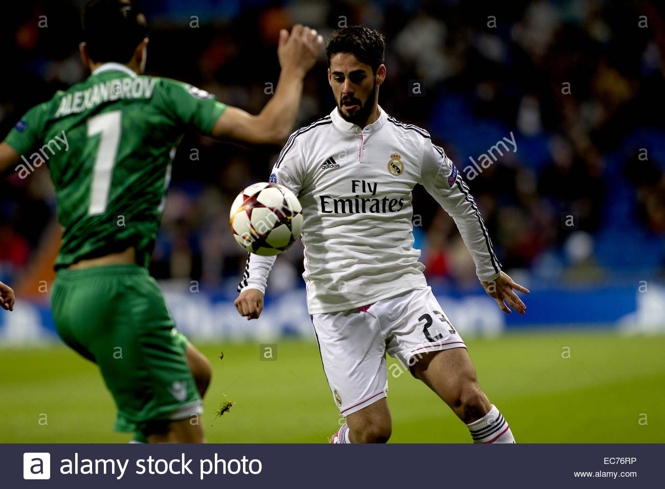 SPAIN Madrid Real Madrids Spanish Midfielder Isco Alarcon And SPAIN Madrid Real Madrids Spanish Midfielder Isco Alarcon And