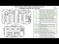 Nissan Xterra Fuse Box Diagram