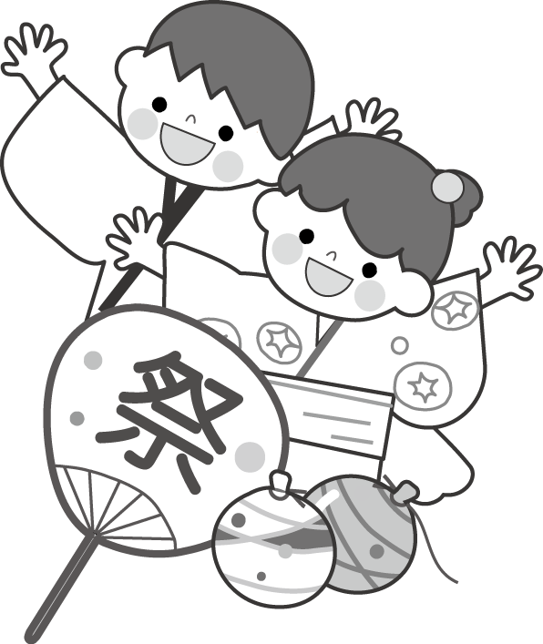 夏祭り 夏まつり イラスト 無料素材