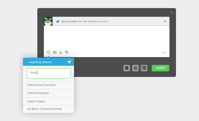 Twitter Targeting Options in Sprout Social