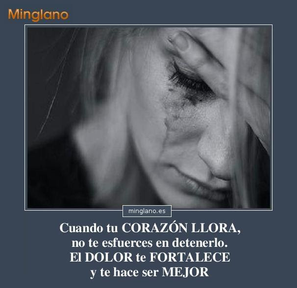 FRASES sobre el DOLOR de CORAZÓN