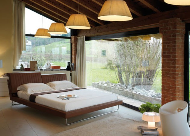 Italian Contemporary Modern Minimalist bedroom by Frighetto