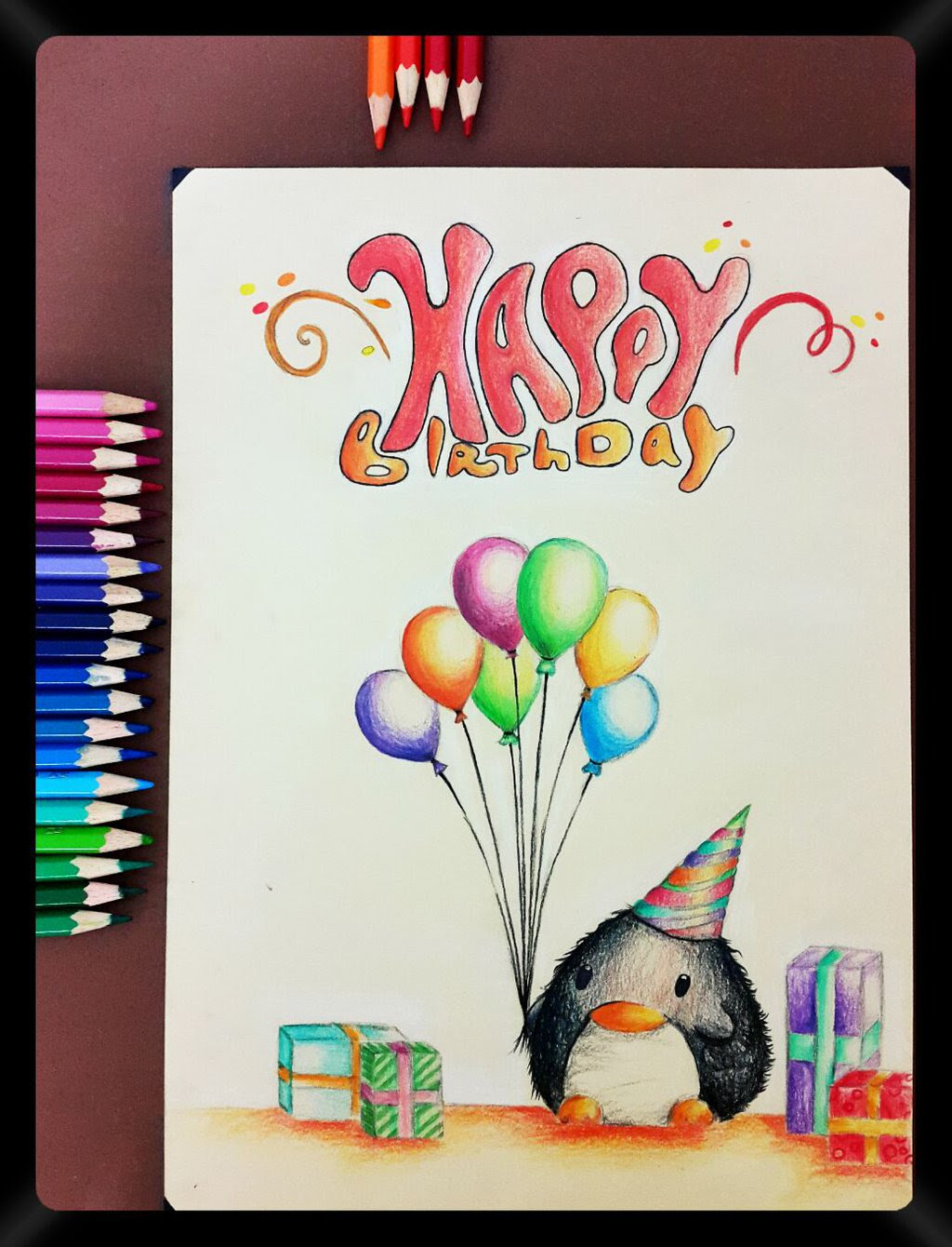 Happy Birthday Drawing Cards at GetDrawings | Free download