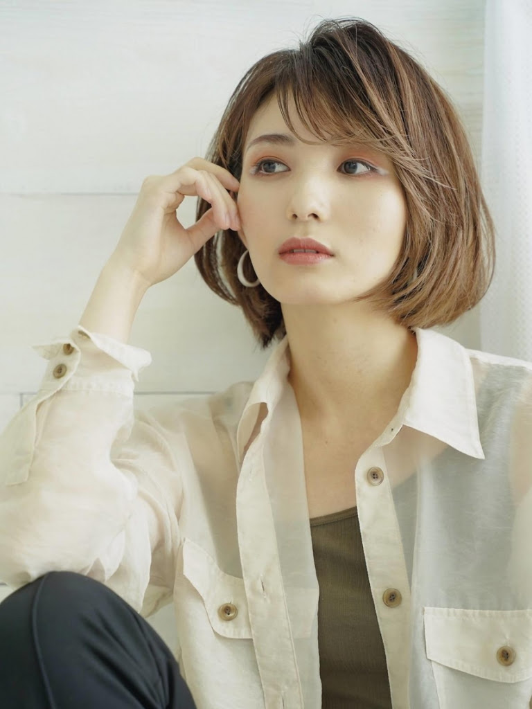 大人ミディアムボブ 西葛西にある美容室 シーズヘア Sees Hair