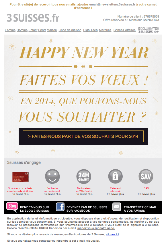 Exemples de voeux de nouvel an : Sélection des meilleurs ...