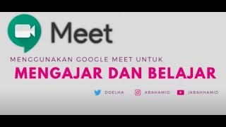 Tutorial Google Meet Indonesia