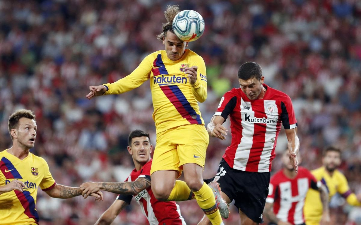 Atletik Barselona 1 0 1 J Tur La Ligi Sezona 2019 20 16 08 2019 2019 20 Fotoalbomy Veb Sajt Fk Barselona Barsa Www Fc Barca Com