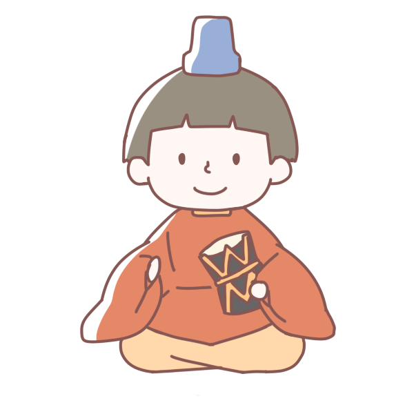 五人囃子4のイラスト かわいいフリー素材が無料のイラストレイン