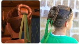 アナとエルサのヘアアレンジ