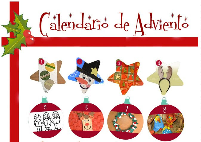 Calendarios de Adviento para esperar la Navidad con los niños