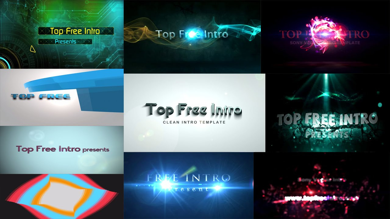 Free Sony Vegas Intro Template bomquest