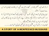 A story of a henpecked husband│Pleasant Home Life Secret│Urdu Moral Story