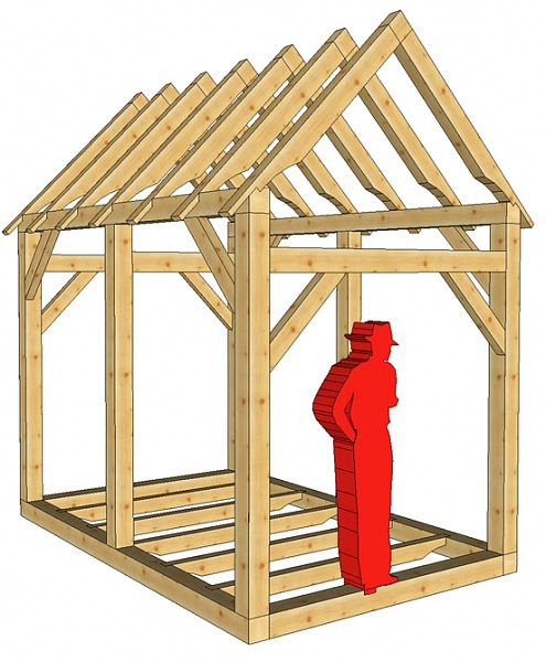  Shed Plans Blueprints Plans 4 x 8 shed design  (* DIY Shed Plans