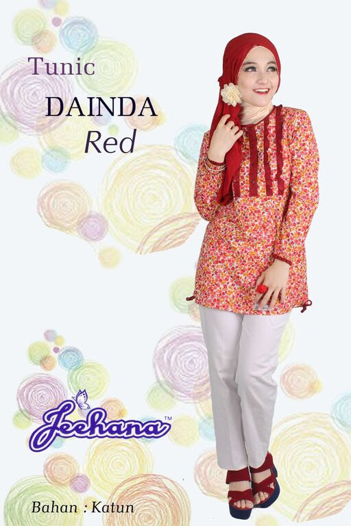 Buy New Hotest Jeehana Busana Muslim Baju Tunic Muslim Iraya Virnia