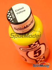 Pintura  Number Five - Amarillo Camel - 50ml   - para aerógrafo