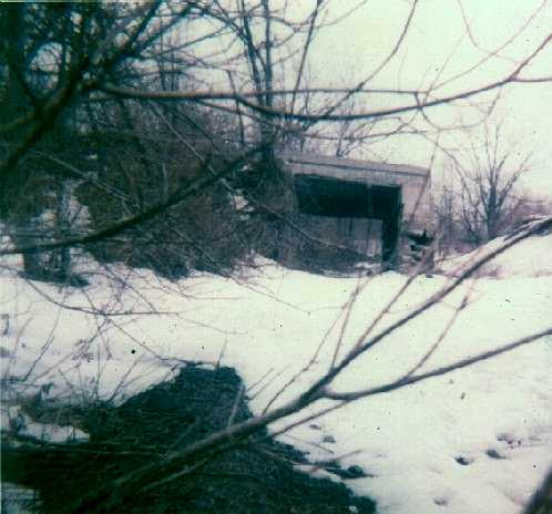 The railroad bridge off Cherry Manor.