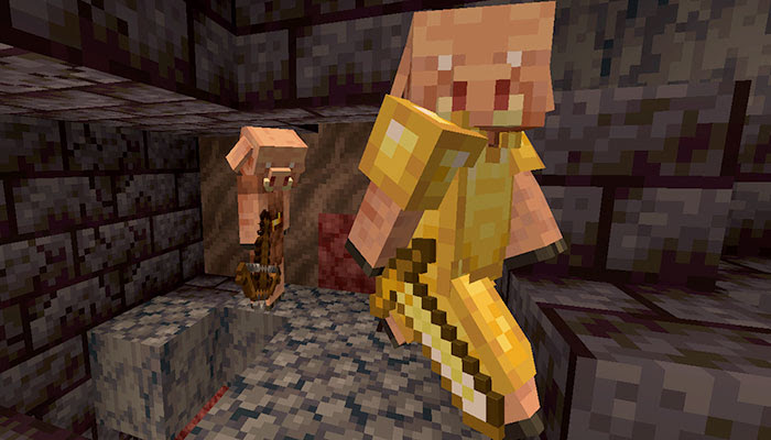 マイクラ ピグリンの要塞 残党の砦 の見つけ方と構造やお宝を紹介 マイクラモール