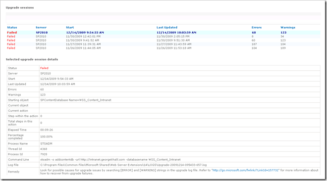 image thumb20 Upgrading your Content Database to SharePoint 2010   Database Attach method
