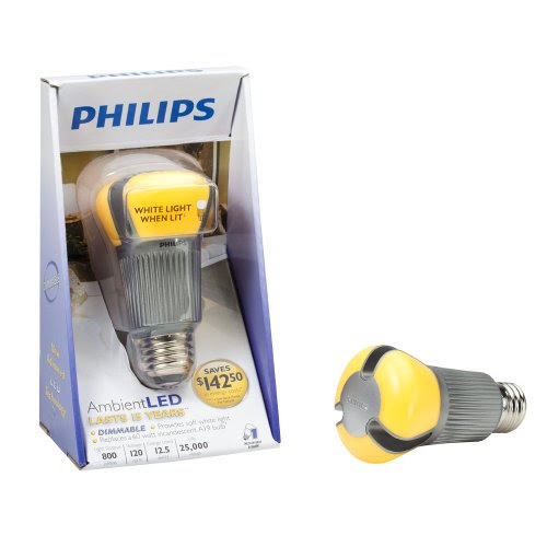 Philips 409904 Dimmable AmbientLED 12.5-Watt A19 Light Bulb