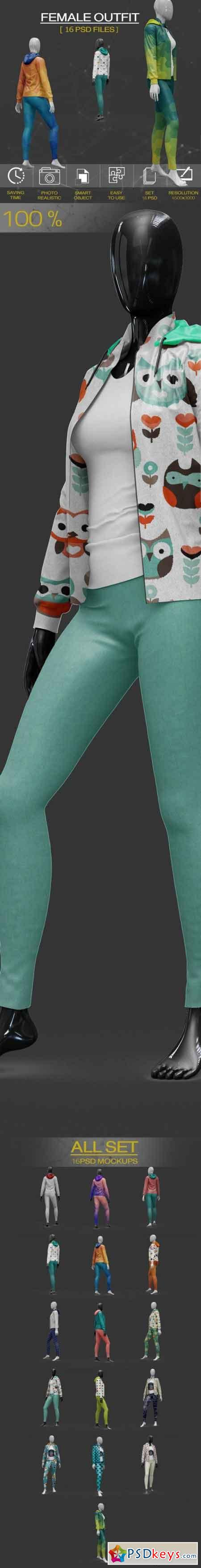 Famele Fitness Sport Outfit Vol.1 Mo 2108263