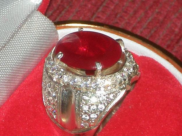 ... 295545999 1 gambar cincin batu akik merah siam Batu Akik Merah Siem
