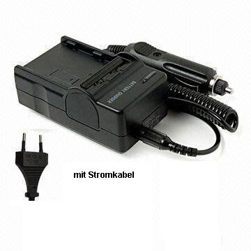 Troy - Chargeur pour JVC BN-VG107, BN-VG114, BN-VG121, BN-VG121U, pour les caméras de JVC GZ-MS210 / GZ-MS215 / GZ-MS230 / GZ-MS250, GZ-MG750, GZ-HD620 / GZ-HD500
